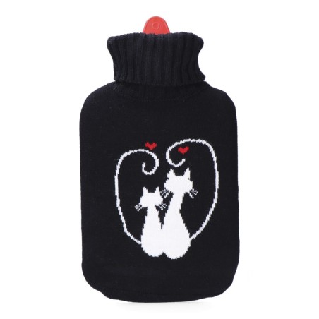Bolsa de agua caliente 2 l modelo gatos enamorados