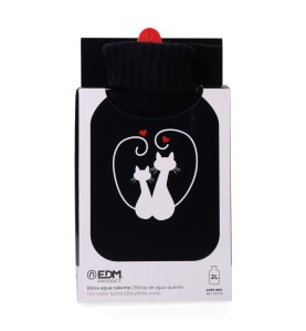Bolsa de agua caliente 2 l modelo gatos enamorados