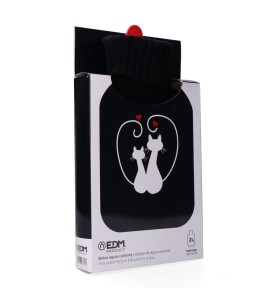 Bolsa de agua caliente 2 l modelo gatos enamorados
