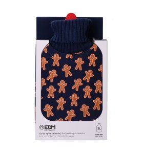 Bolsa de agua caliente 2 l modelo gingerbread man
