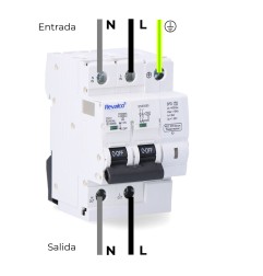 Iga 2p 40a c 10ka - protector de sobretension permanente segun normativa en-50550 y transitorio 5-15ka 275v