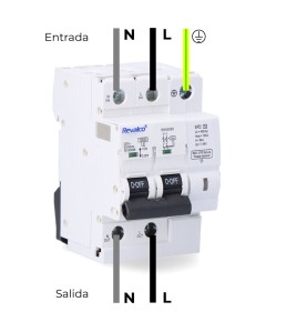 Iga 2p 40a c 10ka - protector de sobretension permanente segun normativa en-50550 y transitorio 5-15ka 275v