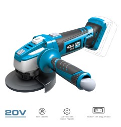 Amoladora 20 v (sin batería ni cargador) ø115 mm 28,9 x 23,9 cm