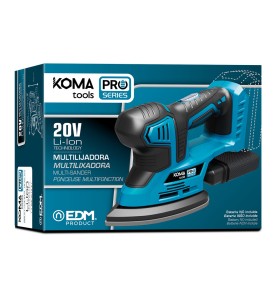Lijadora tipo mouse 20 v (sin batería ni cargador) 20,4 x 15,5 cm