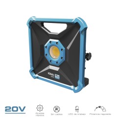 Foco proyector led 20w 1800 lm (sin batería ni cargador) 22,8 x 7 x 22,8 cm