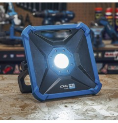 Foco proyector led 20w 1800 lm (sin batería ni cargador) 22,8 x 7 x 22,8 cm