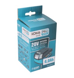 Bateria li-ion 20 v 4.0 ah 11,8 x 7,4 x 6,7 cm