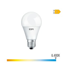 Bombilla standard led e27 17 w 1900 lm 6400 k luz fria ø6,5 x 12,5 cm
