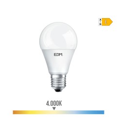 Bombilla standard led e27 17 w 1900 lm 4000 k luz dia ø6,5 x 12,5 cm