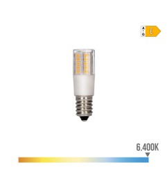 Bombilla tubular de led e14 5,5 w 700 lm 6400 k luz fria ø1,8 x 5,7 cm