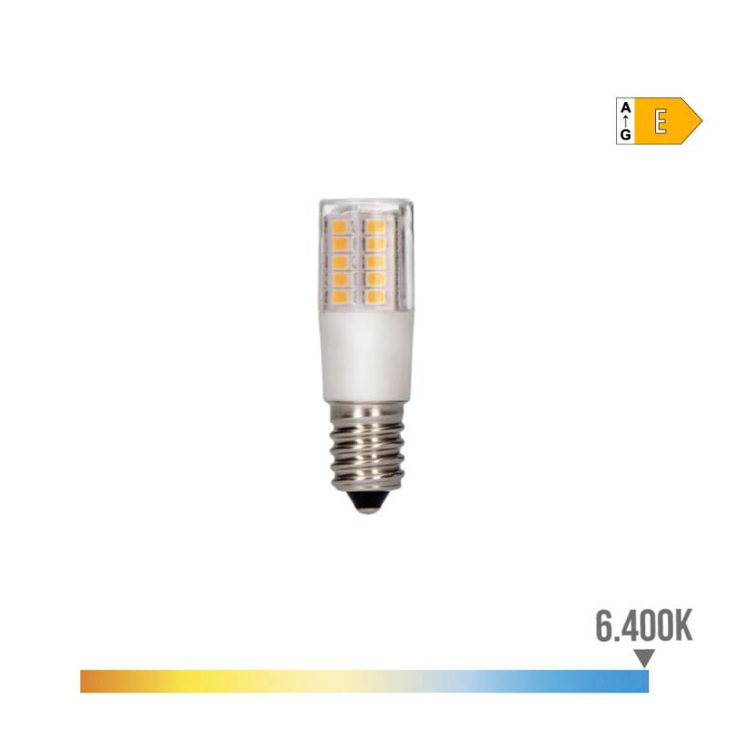 Bombilla tubular de led e14 5,5 w 700 lm 6400 k luz fria ø1,8 x 5,7 cm