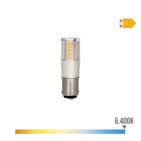 Bombilla bayoneta led b15d 5,5 w 700lm 6400k luz fria ø17 x 57 mm