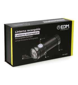 Linterna 3 leds 30w 3300 im recargable