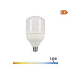 Bombilla industrial led e27 30w 3155lm 6400k luz fria ø10x20cm edm