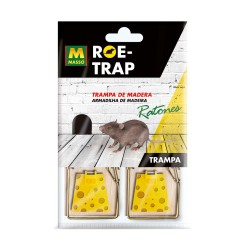 Trampa para cebo roe-trap madera para ratones