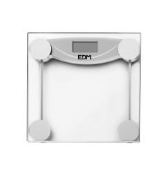 Bascula de baño digital transparente máximo 180 kg