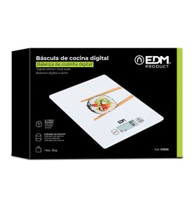 Báscula electronica de cocina, máximo 5 kg mod 1