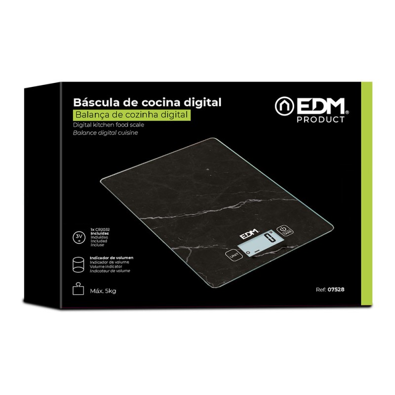 Báscula electronica de cocina, máximo 5 kg mod 3