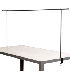 Guirnalda solar con soporte para mesa con 10 bombillas de led blanco cálido