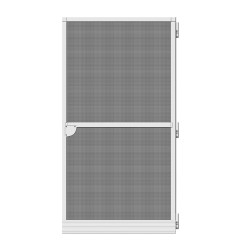 Puerta mosquitera abatible basic blanco 100x210cm