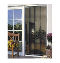 Cortina mosquitera standard antracita 100x220cm
