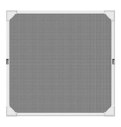 Mosquitera con marco magnetico blanco 120x120cm
