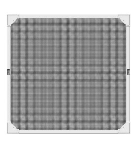 Mosquitera con marco magnetico blanco 120x120cm