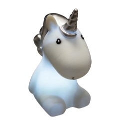 Luz nocturna decorativa led modelo unicornio colores surtidos