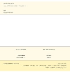 Caja de herramientas eko toolbox 16