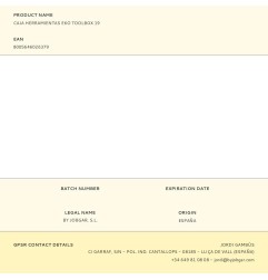 Caja de herramientas eko toolbox 19