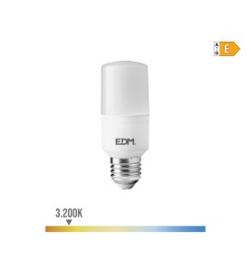 Bombilla tubular led e27 10 w 1100 lm 3200 k luz calida ø4 x 10,7 cm