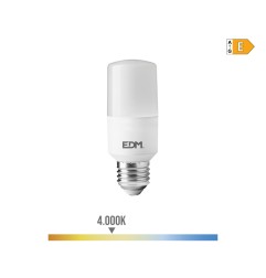 Bombilla tubular led e27 10 w 1100 lm 4000 k luz dia ø4 x 10,7 cm