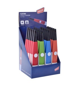 Encendedor multichispa 23,7x3,3x2,7cm colores surtidos funciona con 2xaa (incluidas) euro/u