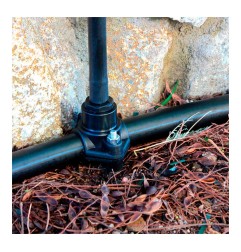 Adaptador macho tubo 16mm a rosca 3/4" blue bird