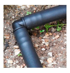 Pack de 4 codos 16mm blue bird