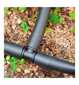 Pack de 4 "t" 16mm blue bird