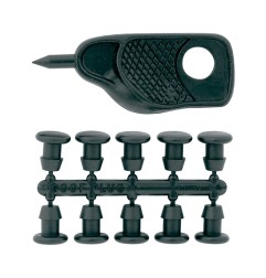 Pack con punzon y 10 tapones blue bird