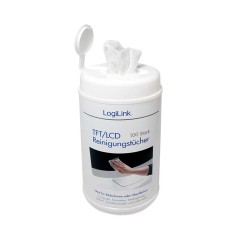 Toallitas de limpieza para pantallas (100unid.) logilink