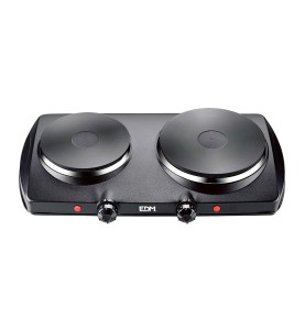 Cocina electrica 2 fuegos ce/a13 1400 w negra