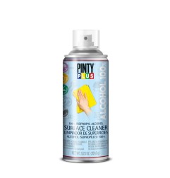 Limpiador para objetos y superficies 100% alcohol isopropilico en spray 400ml pinty plus