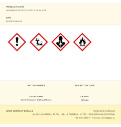 Aguarras sustituto botella 1l pqs