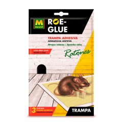Trampa adhesiva ratones, 3 uds