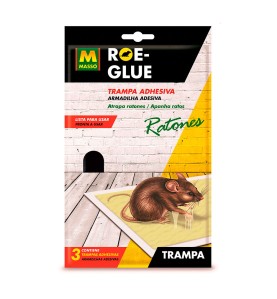 Trampa adhesiva ratones, 3 uds