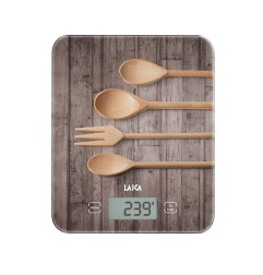 Báscula electronica de cocina, máximo 10 kg. diseño cucharas