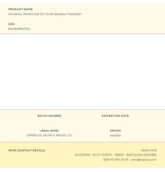 Delantal protector de calor 60x90cm fuegonet