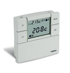 Termostato digital 3 v serie zefiro 8,4 x 2,3 x 8,4 cm