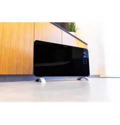 Convector con placa de cristal 1500 w