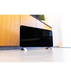 Convector con placa de cristal 1500 w