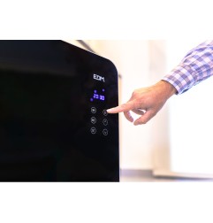 Convector con placa de cristal 1500 w