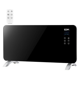Convector con placa de cristal 2000 w